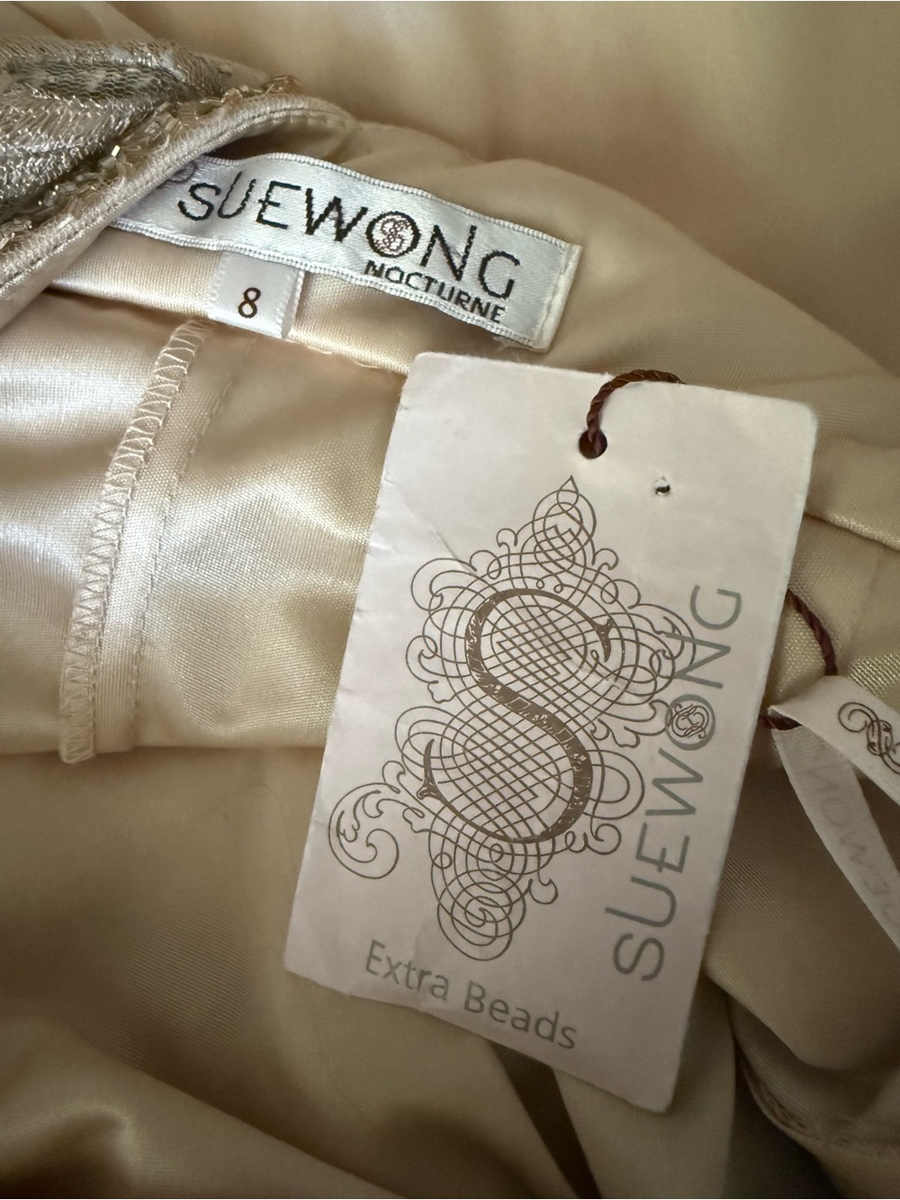 Vintage Sue Wong Nocturne Beaded Gown - Picture 9 of 10
